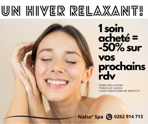 offre de soins beauté et spa à moitié prix